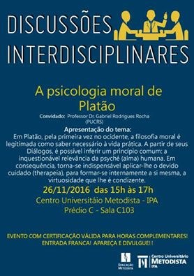 IPA realiza Discussões Interdisciplinares no dia 26 de novembro IPA realiza Discussões Interdisciplinares no dia 26 de novembro
