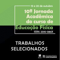 Trabalhos selecionados Jornada Ed Físia 2020