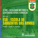A Faculdade Metodista Centenário está junto com Santa Maria para receber a ESA