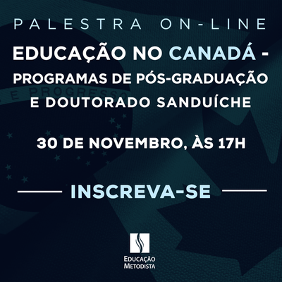 ARI Metodista destaca oportunidades no exterior para pós-graduação ARI Metodista destaca oportunidades no exterior para pós-graduação