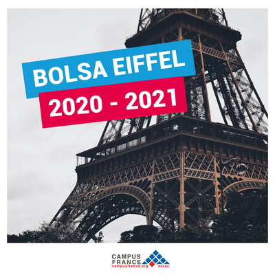 Universidades francesas abrem inscrições para bolsa Eiffel de mestrado e doutorado Universidades francesas abrem inscrições para bolsa Eiffel de mestrado e doutorado