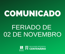 COMUNICADO - RECESSO