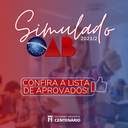 Confira quem são os acadêmicos aprovados no Simulado da OAB