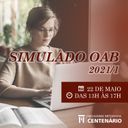 Curso de Direito realizará simulado on-line da OAB em maio