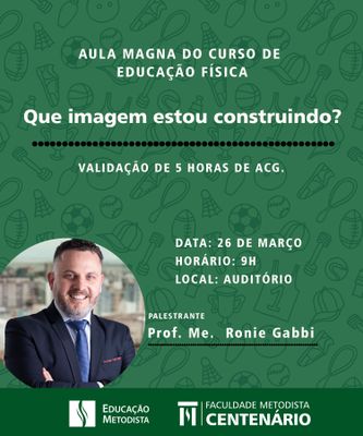 Curso de Educação Física convida acadêmicos da FMC para sua Aula Magna Curso de Educação Física convida acadêmicos da FMC para sua Aula Magna