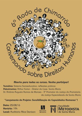 6º Roda de Chimarrão irá refletir o sistema socioeducativo 6º Roda de Chimarrão irá refletir o sistema socioeducativo