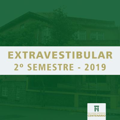 Abertas as inscrições para o período Extravestibular da Faculdade Centenário Abertas as inscrições para o período Extravestibular da Faculdade Centenário