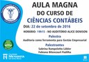 Aula Magna da Contábeis ocorre na próxima semana
