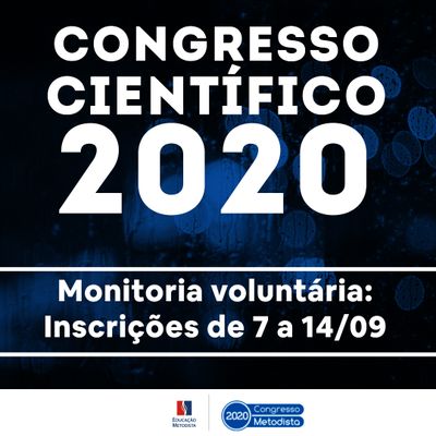 Congresso Metodista 2020 abre inscrições para monitores voluntários Congresso Metodista 2020 abre inscrições para monitores voluntários
