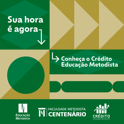 Conheça o Crédito Educação Metodista: nosso financiamento estudantil Conheça o Crédito Educação Metodista: nosso financiamento estudantil