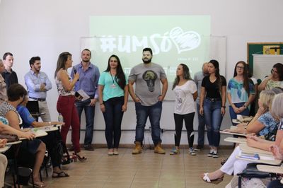 Novos estagiários são estudantes do Curso de Educação Física da Faculdade Metodista.