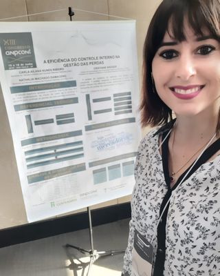 Egressa do curso de Ciências Contábeis apresenta artigo no XIII Congresso ANPCONT Egressa do curso de Ciências Contábeis apresenta artigo no XIII Congresso ANPCONT