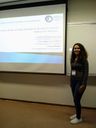 Egressa do curso de Ciências Contábeis apresenta trabalho em congressos na USP, em São Paulo