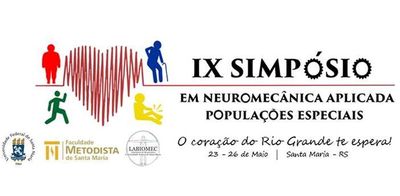 Faculdade Metodista sediará o IX Simpósio em Neuromecânica Aplicada Faculdade Metodista sediará o IX Simpósio em Neuromecânica Aplicada