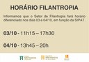 Filantropia do IMC altera atendimento na próxima semana