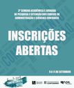 Inscrições abertas para 3ª Semana Acadêmica e Jornada de Pesquisa e Extensão dos Cursos de Administração e Ciências Contábeis da Faculdade Centenário