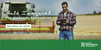 Pós-graduação em Agronegócios da FAMES recebe inscrições até o dia 25 de abril Pós-graduação em Agronegócios da FAMES recebe inscrições até o dia 25 de abril