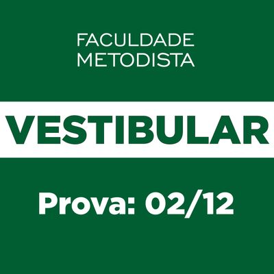 Vestibular 2019 da Faculdade Metodista ocorre no dia 2 de dezembro Vestibular 2019 da Faculdade Metodista ocorre no dia 2 de dezembro