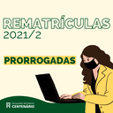 Prorrogado o período de rematrículas para o 2º semestre dos cursos de graduação