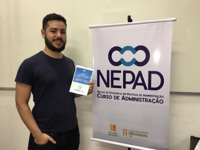 Acadêmico de Administração do IPA se destaca na criação de Startup Acadêmico de Administração do IPA se destaca na criação de Startup