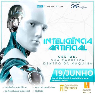 Cursos de Administração e Ciências Contábeis promovem palestra sobre Inteligência Artificial Cursos de Administração e Ciências Contábeis promovem palestra sobre Inteligência Artificial