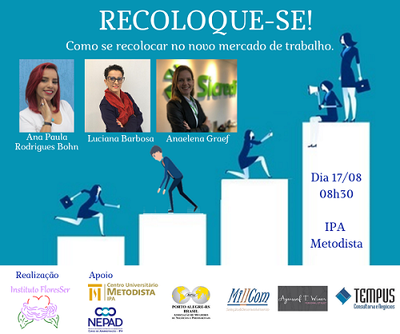 Recoloque-se! Venha saber com o IPA e o Projeto Blitz Carreira como se recolocar no novo mercado de trabalho Recoloque-se! Venha saber com o IPA e o Projeto Blitz Carreira como se recolocar no novo mercado de trabalho