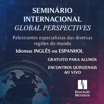 Segundo encontro do Seminário Internacional Global Perspectives traz professora ucraniana para falar sobre propriedade intelectual e assuntos contemporâneos Segundo encontro do Seminário Internacional Global Perspectives traz professora ucraniana para falar sobre propriedade intelectual e assuntos contemporâneos