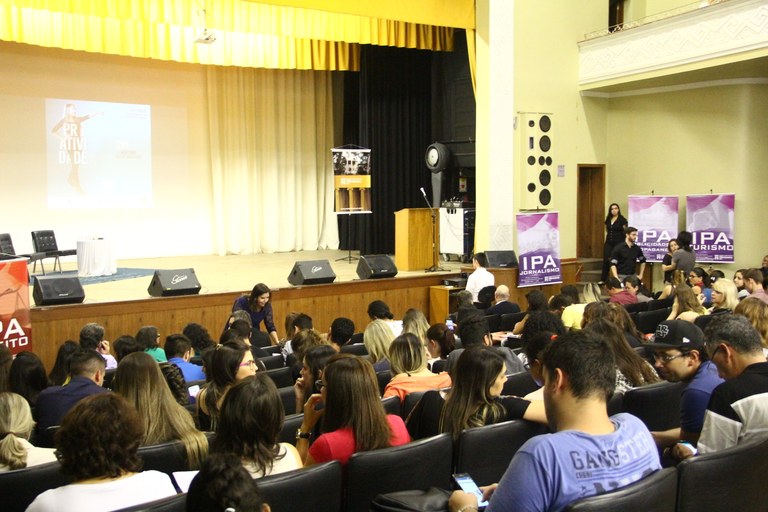 Aula Magna do Colegiado Ampliado das Ciências Sociais Aplicadas
