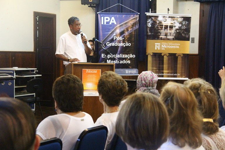 Celebração de Páscoa e Aniversário do Instituto Porto Alegre