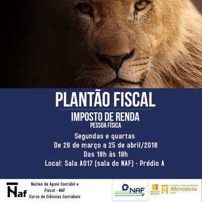 Núcleo de Apoio Contábil e Fiscal (NAF) oferece plantão fiscal Núcleo de Apoio Contábil e Fiscal (NAF) oferece plantão fiscal