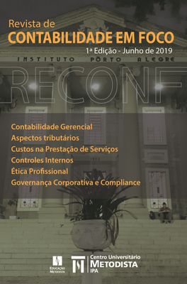Ciências Contábeis lança a revista eletrônica Contabilidade em Foco - RECONF Ciências Contábeis lança a revista eletrônica Contabilidade em Foco - RECONF