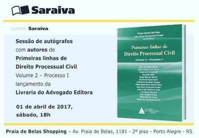 Coordenadora do Núcleo de Prática Jurídica do IPA lançou livro no dia 1º de abril Coordenadora do Núcleo de Prática Jurídica do IPA lançou livro no dia 1º de abril