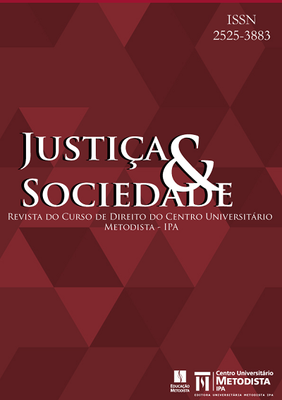 Curso de Direito do IPA lança edital da Revista Justiça & Sociedade Curso de Direito do IPA lança edital da Revista Justiça & Sociedade