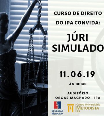 Alunos de Direito do IPA participam de Júri Simulado Alunos de Direito do IPA participam de Júri Simulado