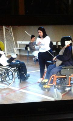 Programa Paradesporto inicia atividades com a Esgrima Adaptada Programa Paradesporto inicia atividades com a Esgrima Adaptada