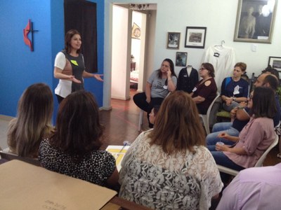 Equipe pedagógica e administrativa do Colégio Americano recebe capacitação na metodologia Design Thinking com docente do IPA Equipe pedagógica e administrativa do Colégio Americano recebe capacitação na metodologia Design Thinking com docente do IPA