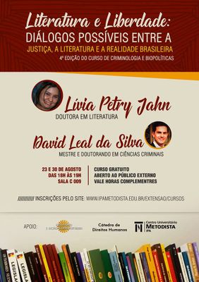 Curso de Extensão Literatura e Liberdade Curso de Extensão Literatura e Liberdade