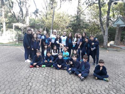 Grupo de Educação Ambiental promove ação didática no Colégio Americano Grupo de Educação Ambiental promove ação didática no Colégio Americano