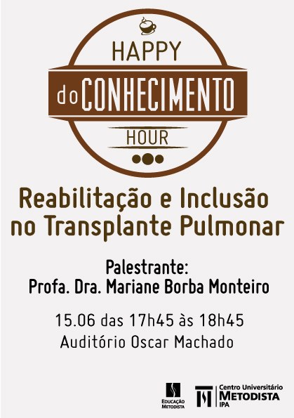 O Happy Hour do conhecimento voltou, participe.