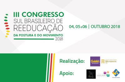 IPA e Instituto Golden promovem III Congresso Sul Brasileiro de Reeducação da Postura e do Movimento IPA e Instituto Golden promovem III Congresso Sul Brasileiro de Reeducação da Postura e do Movimento