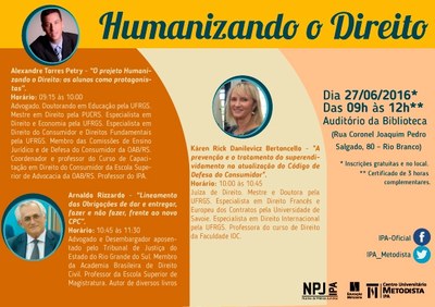 Humanizando o Direito Humanizando o Direito