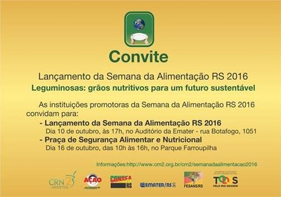 IPA participa da Semana de Alimentação do Rio Grande do Sul 2016 IPA participa da Semana de Alimentação do Rio Grande do Sul 2016
