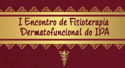 I Encontro de Fisioterapia Dermatofuncional inicia nesta sexta-feira (1º) com a palestra "Ampliação das prerrogativas profissionais" I Encontro de Fisioterapia Dermatofuncional inicia nesta sexta-feira (1º) com a palestra "Ampliação das prerrogativas profissionais"