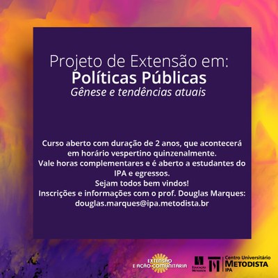 IPA promove dois novos cursos de extensão IPA promove dois novos cursos de extensão