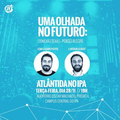 Comunicadores da Atlântida debatem futuro do mercado de trabalho no IPA Comunicadores da Atlântida debatem futuro do mercado de trabalho no IPA