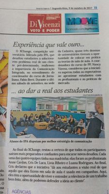 XChange é destaque na mídia XChange é destaque na mídia