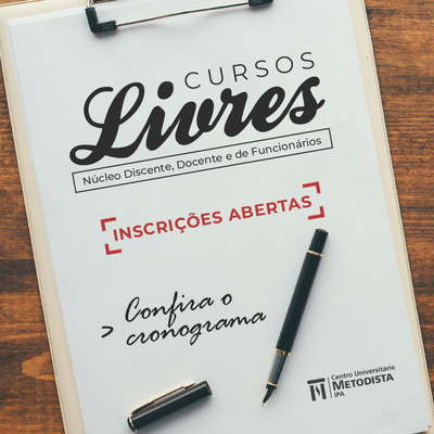 IPA oferece cursos livres gratuitos para alunos e comunidade IPA oferece cursos livres gratuitos para alunos e comunidade