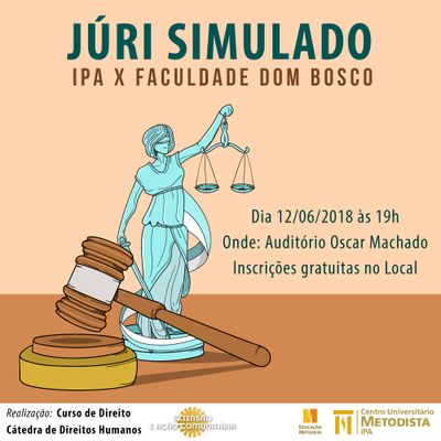 IPA realiza júri simulado com a Faculdade Dom Bosco IPA realiza júri simulado com a Faculdade Dom Bosco