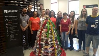 Árvore Solidária é destaque na Biblioteca do IPA Árvore Solidária é destaque na Biblioteca do IPA