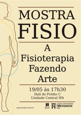Exposição “A Fisioterapia Fazendo Arte” acontece nesta quinta-feira (19) Exposição “A Fisioterapia Fazendo Arte” acontece nesta quinta-feira (19)